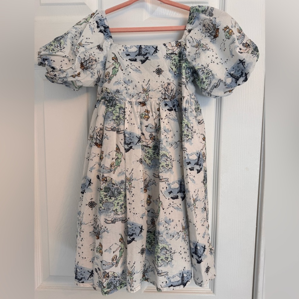 Disney x Janie and Jack Tinkerbell Toile dress